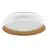 Ledvance LED-Deckenleuchte Orbis Livia Weiß und Holz 36W 2000lm - 830 Warmweiß | Berührungsdimmbar