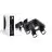 D'Lite Decke Spot Clio Schwarz Schwenkbar| Geeignet für 4x GU10